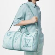⁦Louis Vuitton LV Keepall Duffle Bag50 Bag M22570⁩ - الصورة ⁦3⁩