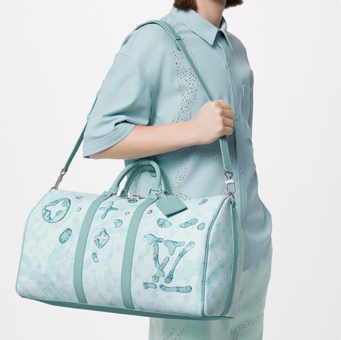 ⁦Louis Vuitton LV Keepall Duffle Bag50 Bag M22570⁩ - الصورة ⁦3⁩