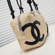 Chanel Ligne Cambon Bowling Bag Large Shoulder Bag Handbag - Image 6