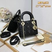 Dior Mini Lady Bag-Lambskin shoulder bag - Image 2