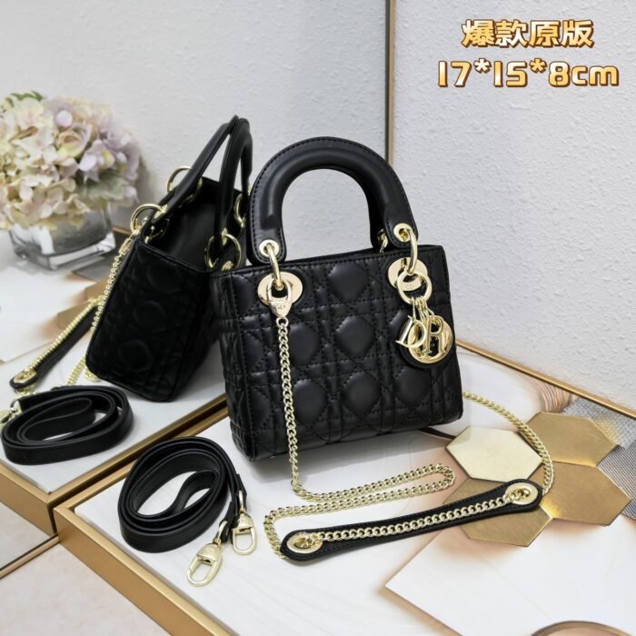 Dior Mini Lady Bag-Lambskin shoulder bag - Image 2
