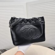 Chanel Tote Shopping Bag Vintage Shoulder Bag Handbag - Image 5