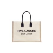 Saint Laurent YSL  Rive Gauche Canvas Tote bag Handbag