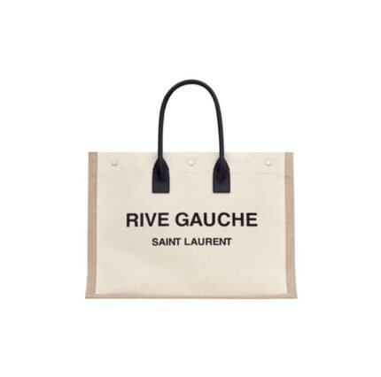 Saint Laurent YSL  Rive Gauche Canvas Tote bag Handbag