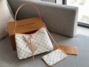 ⁦Louis Vuitton CarryAll M24707 M46203 M46197 Shoulder Bag Handbag⁩ - الصورة ⁦3⁩