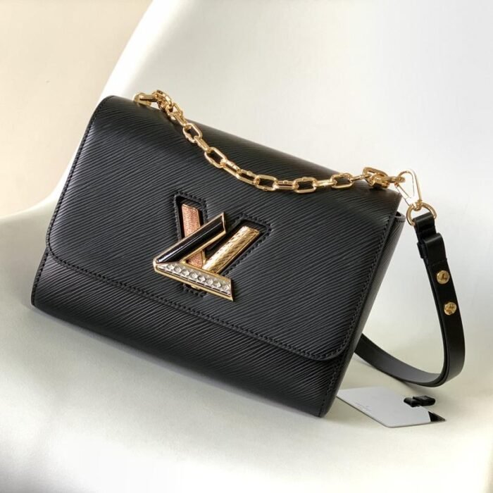 ⁦Louis Vuitton LV Twist Epi Leather Bag M21031 M21032 10A Mirror Top Quality Version⁩ - الصورة ⁦1⁩