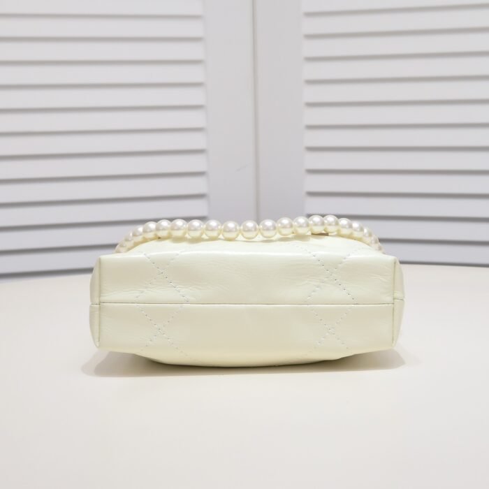 Chanel 22S Trash Bag Mini Pearl Bag Shoulder Bag Handbag - Image 4