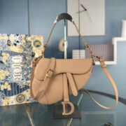 Dior Saddle Bag Matte Leather Shoulder Bag  (Replica) - Image 7