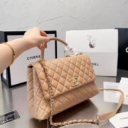Chanel Coco Handle Bag Medium Shoulder Bag - Image 3