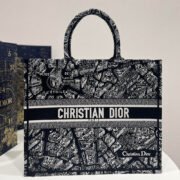DIOR Book Tote Paris Map Bags - Image 9