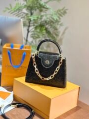 Louis Vuitton Capucines Shoulder Bag Handbag - Image 14