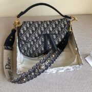Dior Saddle Bag With Strap(Replica) - Image 15