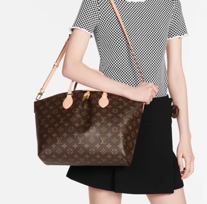 ⁦Louis Vuitton LV  Boetie Shoulder Tote Bag Top quality M45987 &M45986⁩ - الصورة ⁦3⁩