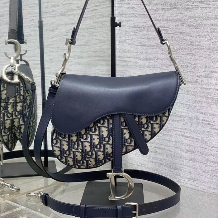 Dior Saddle Bag With Strap(Replica) - Image 8