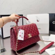 Chanel Coco Handle Bag Medium Shoulder Bag - Image 8