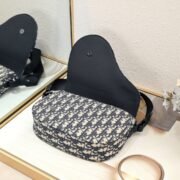 Dior Saddle Messenger Bag Oblique Shoulder Bag Handbag - Image 7