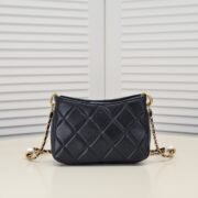 Chanel 24S Hobo Bag With Pearl Adjustable  Shoulder Bag Handbag - Image 3