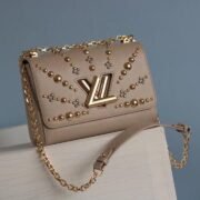 Louis Vuitton LV Twist Denim Tote Shoulder Crossbody Bag - Image 3