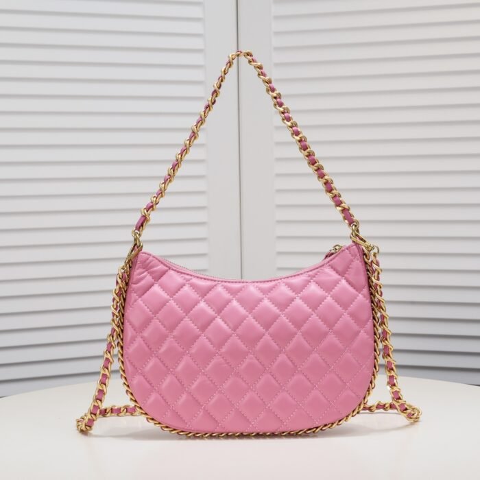 ⁦Chanel 23B Hobo Shoulder Bag Handbag⁩ - الصورة ⁦3⁩