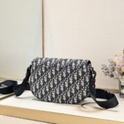 Dior Saddle Messenger Bag Oblique Shoulder Bag Handbag - Image 3