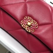 Chanel Lambskin Quilted Small 19 Flap Shoulder Bag Handbag - Image 4