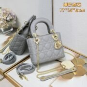 Dior Mini Lady Bag-Lambskin shoulder bag - Image 4