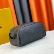 Louis Vuitton LV  Cosmetics Pouch Toiletry Bag Leather Handbag  Shoulder Bag - Image 10