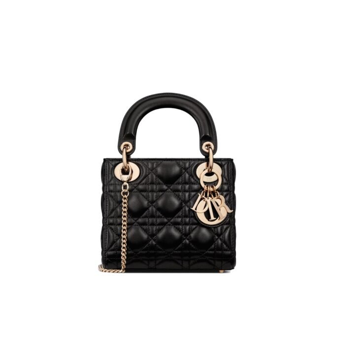 Dior Mini Lady Bag-Lambskin shoulder bag - Image 9