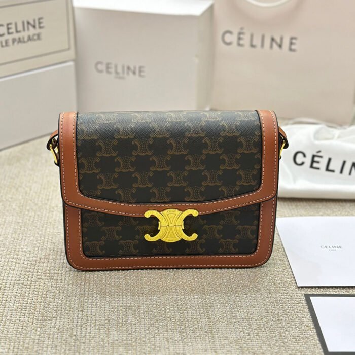 CELINE Triomphe Shoulder Bag Small&Medium - Image 2
