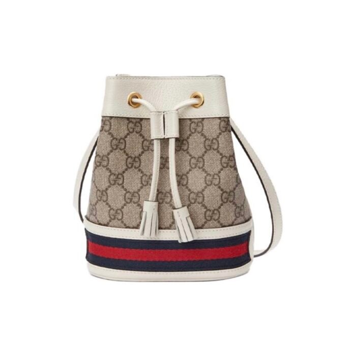 ⁦Gucci Ophidia Bucket Bag Shoulder Bag⁩ - الصورة ⁦3⁩