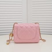 ⁦Chanel Cross Body Metal Ball Chain Shoulder Bag Handbag⁩ - الصورة ⁦3⁩