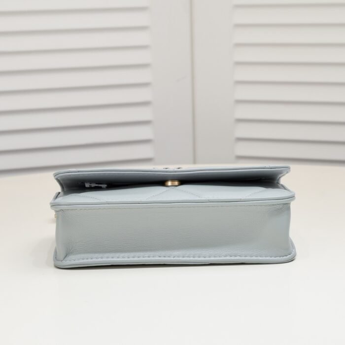 Chanel Woc 3 Colour Metallic Mixed Strap Shoulder Bag Handbag - Image 4