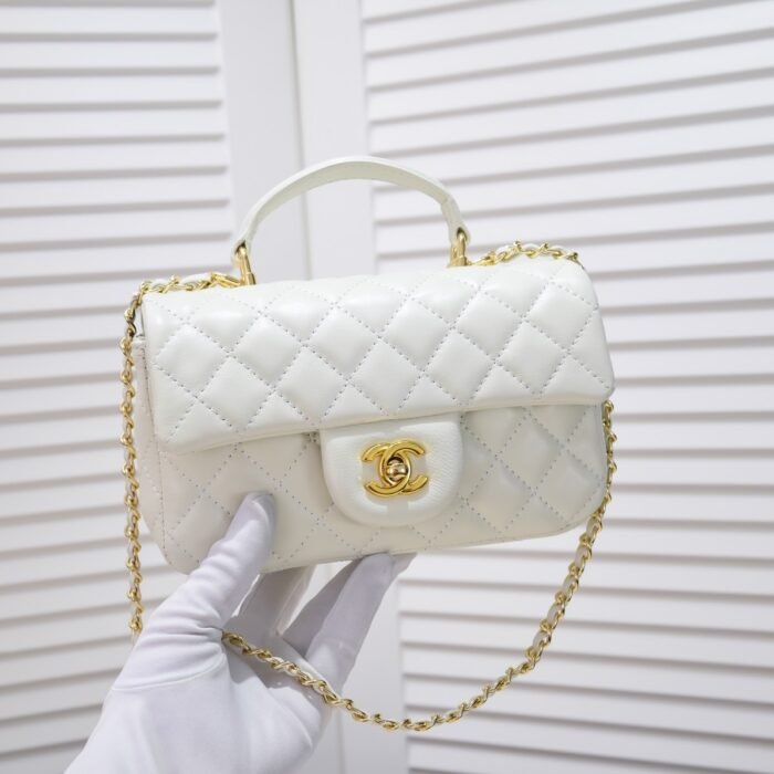 ⁦Chanel Handle Shoulder Bag Handbag⁩ - الصورة ⁦5⁩
