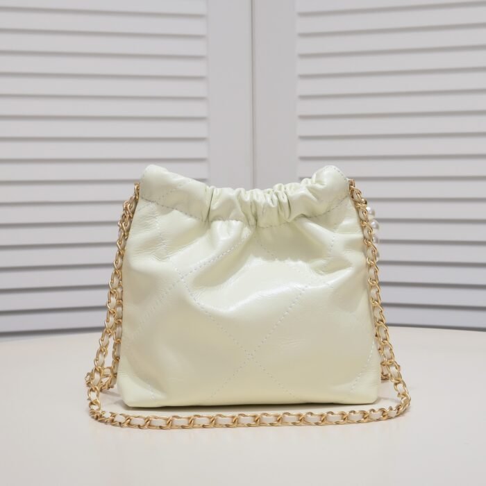 Chanel 22S Trash Bag Mini Pearl Bag Shoulder Bag Handbag - Image 3