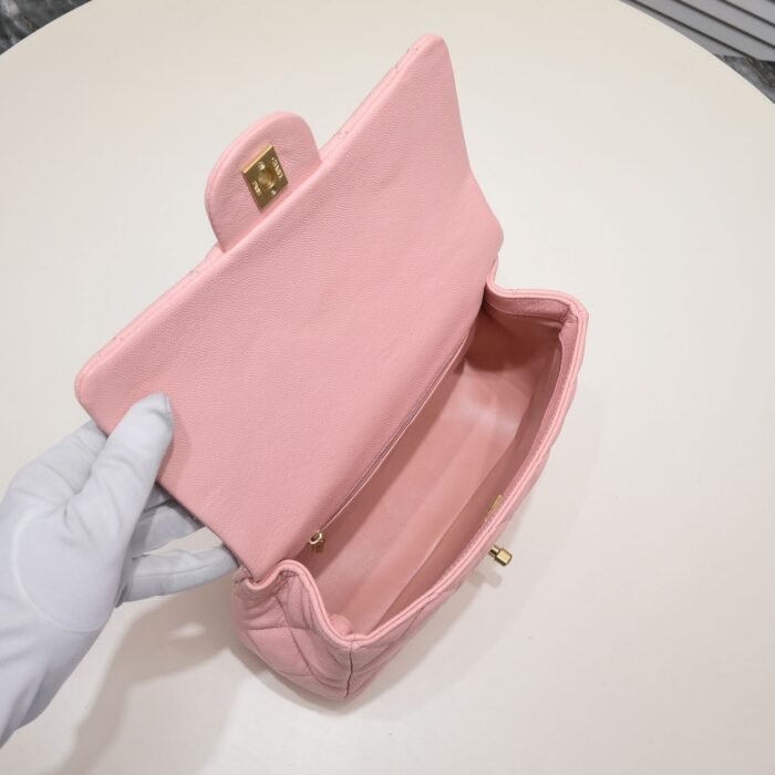 Chanel 23P Heart-Shaped Sardware Shoulder Bag Handbag - Image 7