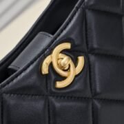 Chanel 24S Hobo Bag With Pearl Adjustable  Shoulder Bag Handbag - Image 6