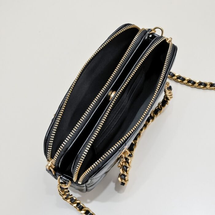Chanel 23K Gold Coin Chain Bag Shoulder Bag Handbag - Image 7