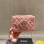 ⁦Chanel Camera Styling Cosmetic Bag Small Square Bag Shoulder Crossbody Bag⁩ - الصورة ⁦11⁩