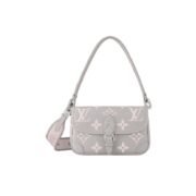 Louis Vuitton LV Diane Embossed Grained Shoulder Crossbody Bag M14214