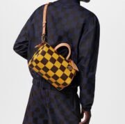 Louis Vuitton LV  Speedy 25 Checkerboard Shoulder Bag Handbag - Image 3