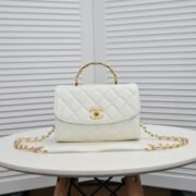 Chanel Handle Double C  Shoulder Bag Handbag