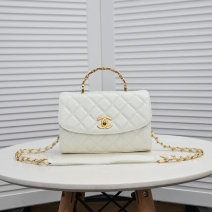 Chanel Handle Double C  Shoulder Bag Handbag