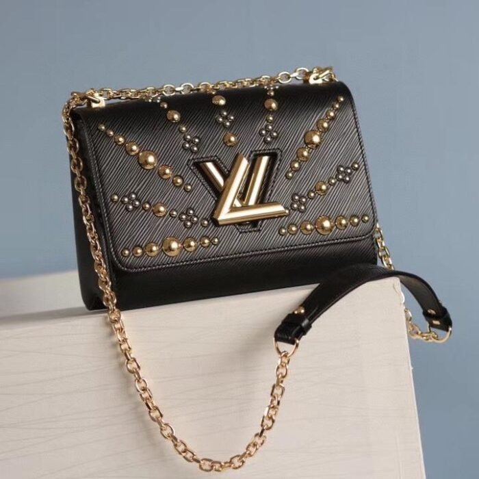Louis Vuitton LV Twist Denim Tote Shoulder Crossbody Bag - Image 1
