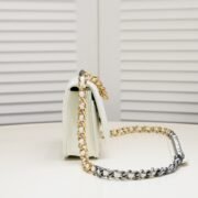 Chanel Woc 3 Colour Metallic Mixed Strap Shoulder Bag Handbag - Image 2