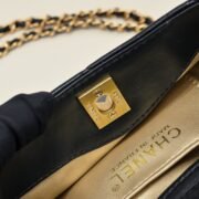 Chanel 24S Hobo Bag With Pearl Adjustable  Shoulder Bag Handbag - Image 9