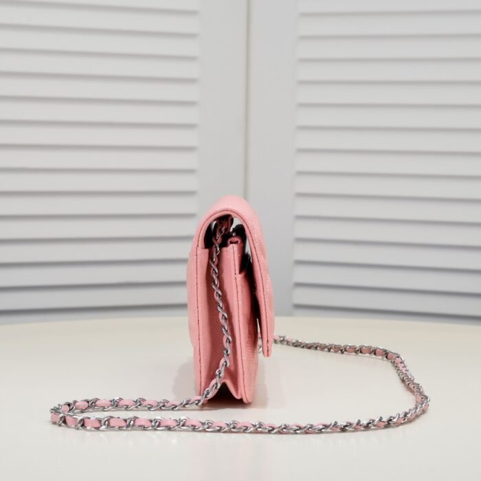 Chanel Woc Caviar Classic Silver Hardware Shoulder Bag Handbag - Image 2