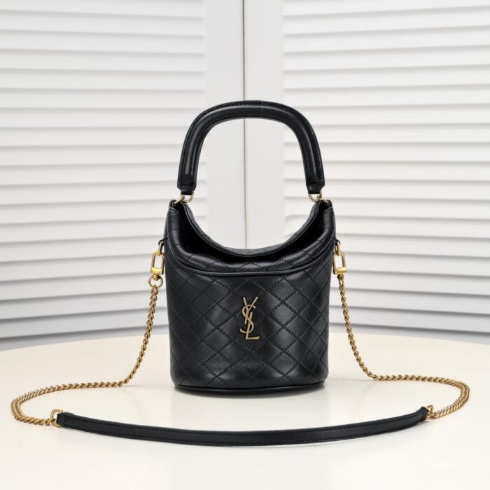 ⁦Saint Laurent YSL Gaby Mini Bucket Gaby Shoulder Bag Handbag⁩ - الصورة ⁦1⁩