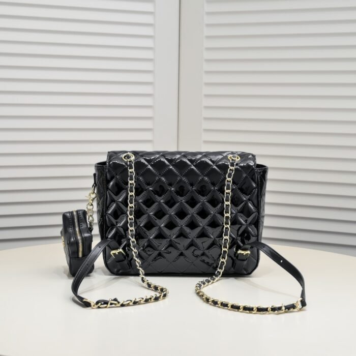 Chanel 24C Pentagram Backpack Shoulder Bag Handbag - Image 3