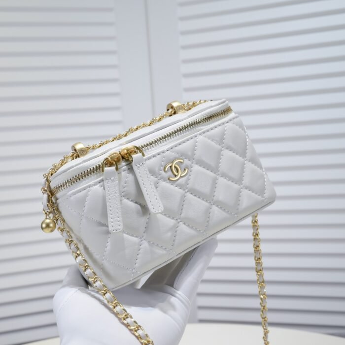 Chanel Cosmetics Box Makeup Shoulder Bag Handbag - Image 5