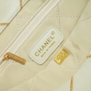 ⁦Chanel 22 Bag Pearl Bag Golden Thread Shoulder Bag Handbag⁩ - الصورة ⁦9⁩